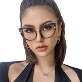 Oversized Cat Eye Glasses